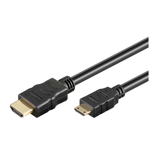 HDMI-HDMI mini V1,4 high speed kabl 3m CABLE-555G/2,5