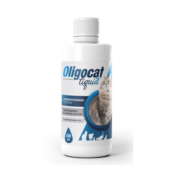 Vitaminski suplement za mačke kapi Interagrar OligoCat Liquid 100 ml