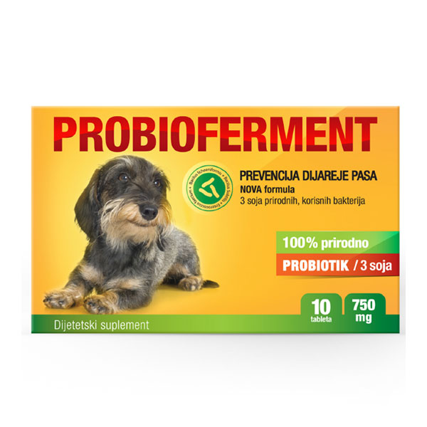 Probiotik za pse Interagrar Probioferment 10 tbl