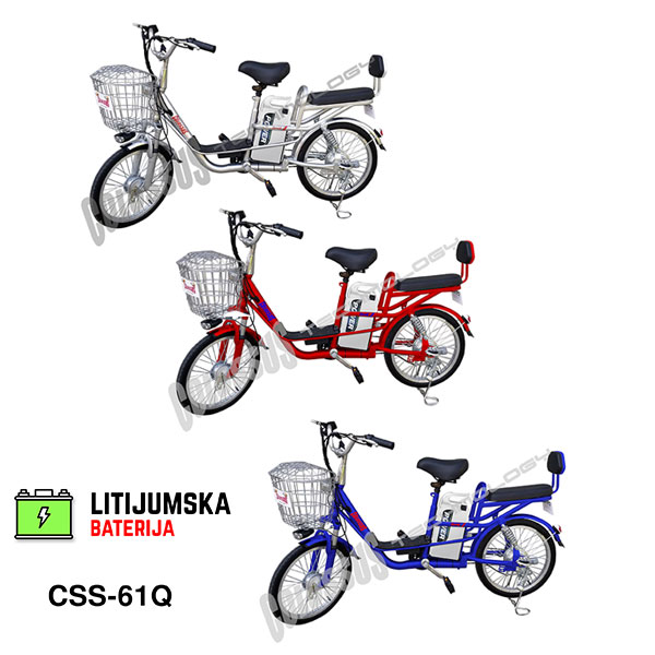 Električni bicikl litijumska baterija Colossus CSS-61Q