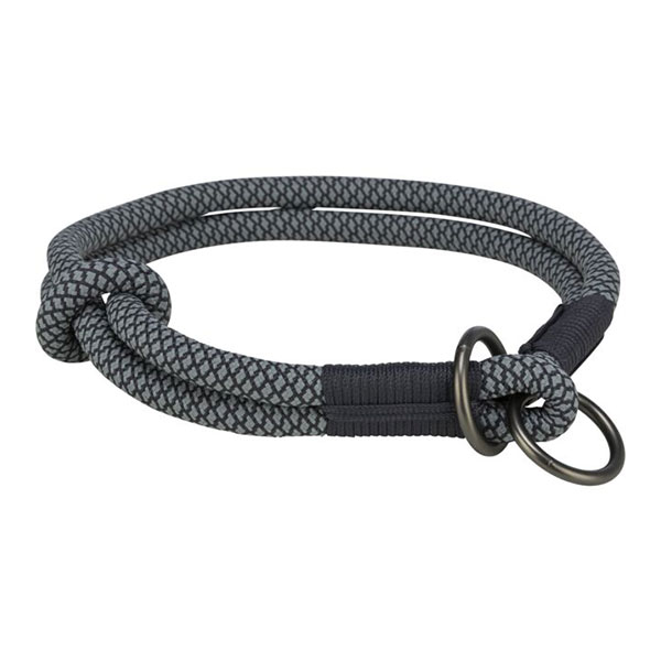 Poludavilica soft rope S-M 40cm/10mm crno-siva Trixie 04DAVT1984501