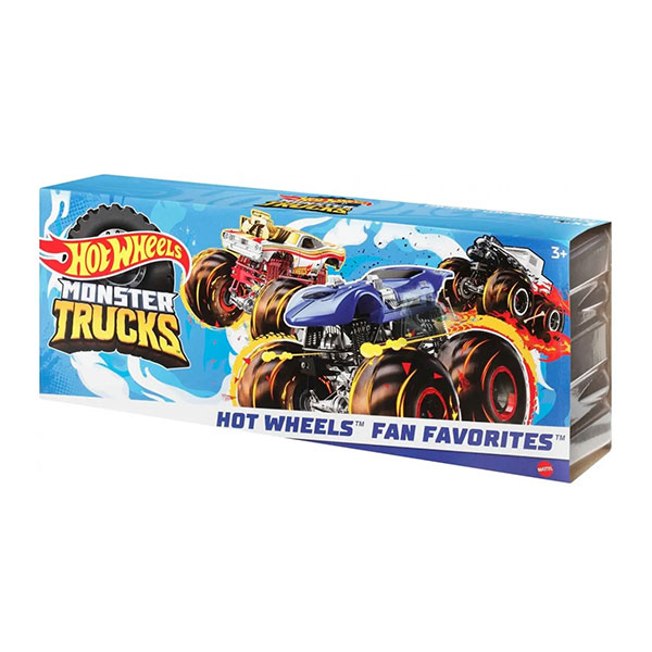 Monster Truck set autića 3/1 HNT78 Hot Wheels 149506