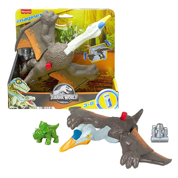 Dinosaurus Kvecalkoatlus 25x23cm Fisher Price 130610