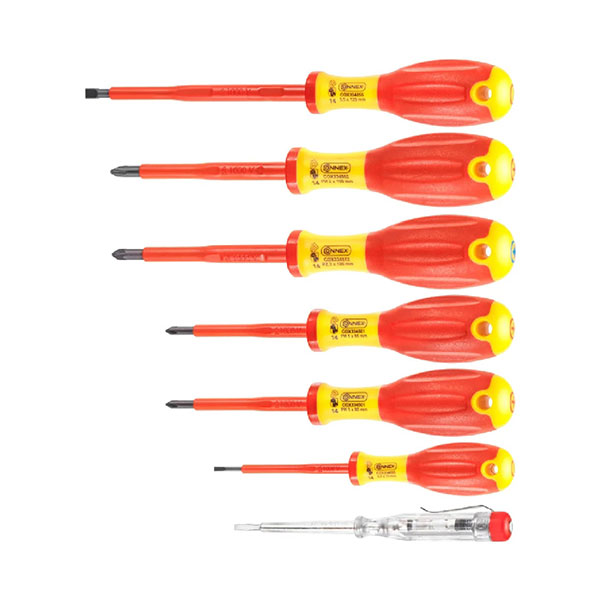 Set električarskih VDE odvijača 7kom Standard Conmetall COX334207