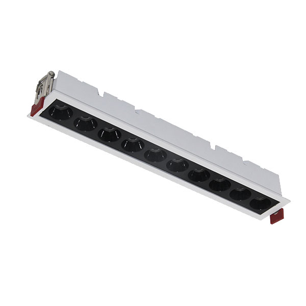 Ugradna led svetiljka Linear EL-05 10W 4000K WH/BL 92EL051240/WHBK