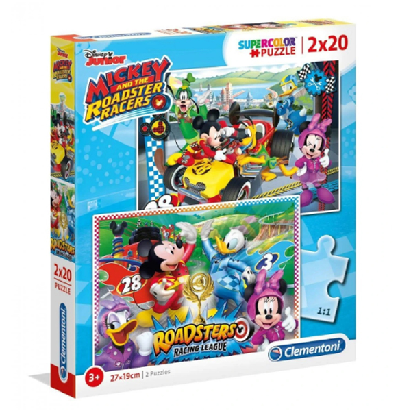 Slagalica Mickey and the Roadster Racers Clementoni 70343