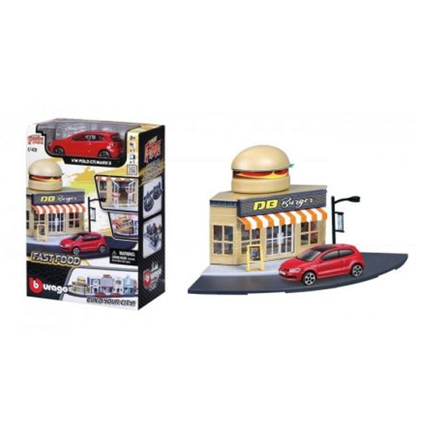 Burago set Street Fire 1:43 315048