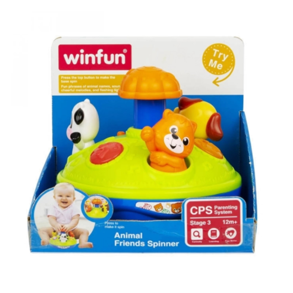 Baby vrteška životinje Win Fun 49527