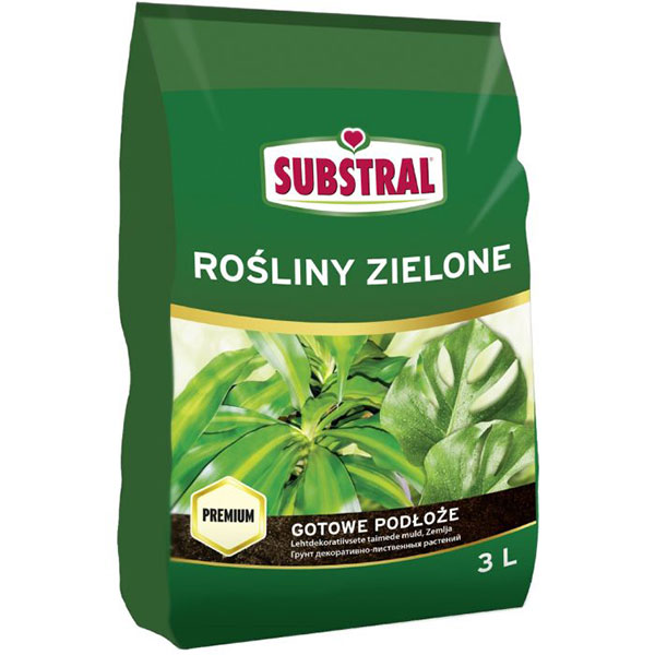 Zemlja za zeleno rastinje 3 L Substral SC 766