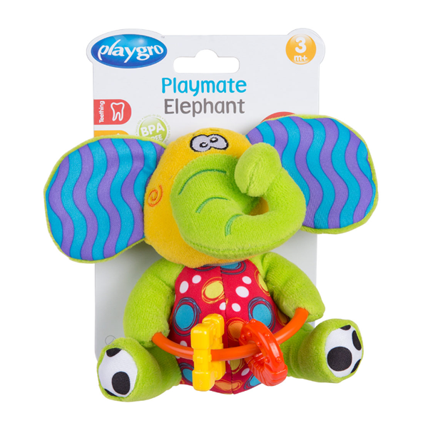 Plišani aktiviti slon Playgro 32645