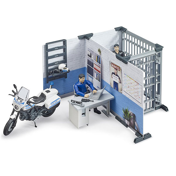 Set sa figurama policijska stanica Bruder 627324