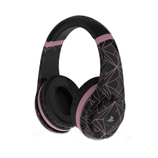 Gejmerske slušalice Rose Gold Edition Abstract Black 4Gamers 035823