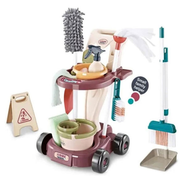 Set kolica za čišćenje Little helper Home 356273