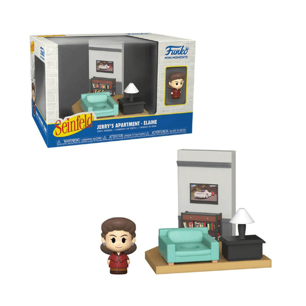 Figura Pop Seinfeld Vinyl Mini Moments Elaine with Chase Funko 042544