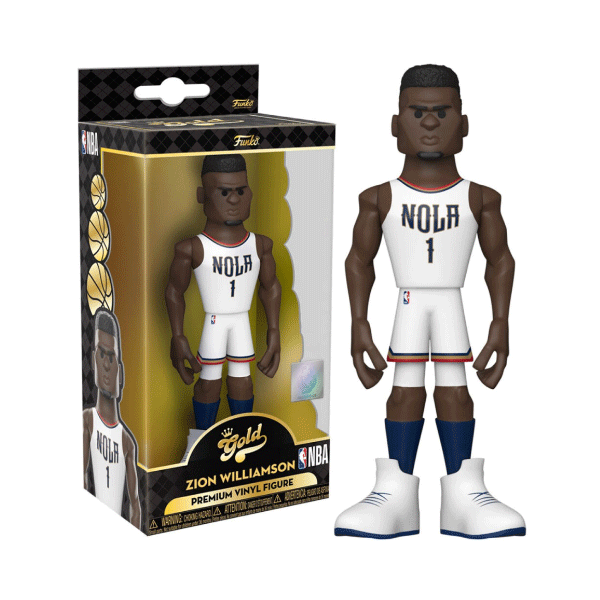 Figura NBA Pelicans Gold Zion Williamson Funko 046131