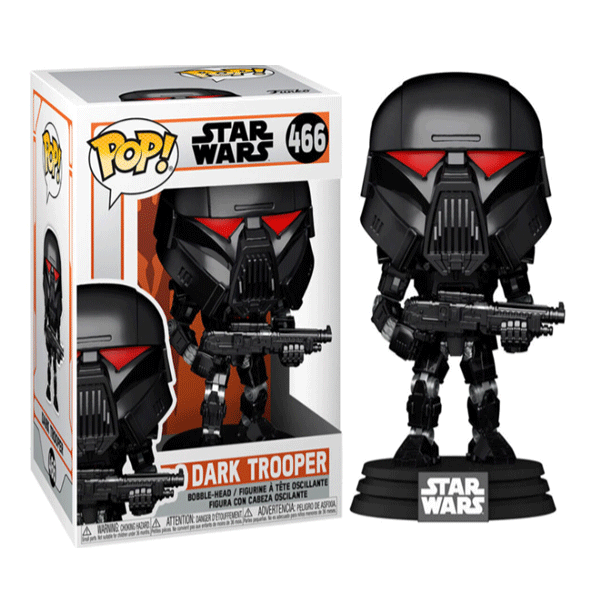 Figura Pop Star Wars Mandalorian Dark Trooper Funko 043864