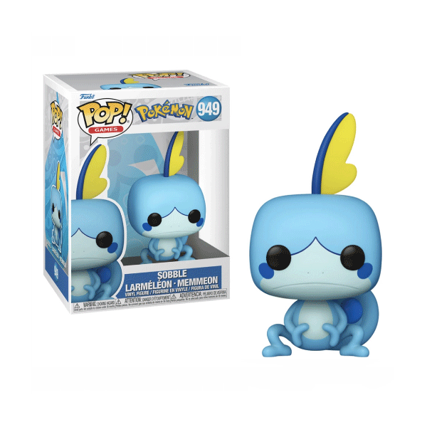 Figura Pop Games Pokemon Sobble Funko 061351