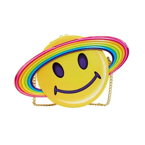 Torba Loungefly Lisa Frank Yellow Rainbow Ring Saturn Loungefly 060436