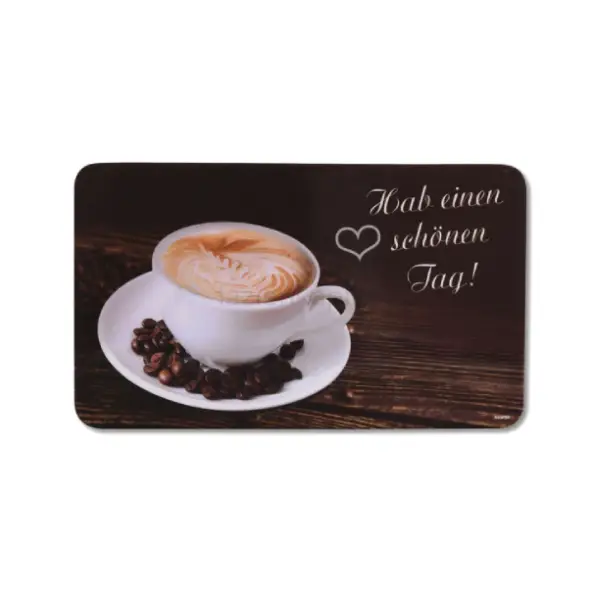 Dekorativni podmetač za doručak Melamin Coffee 23,5x14cm Kesper KSP32368