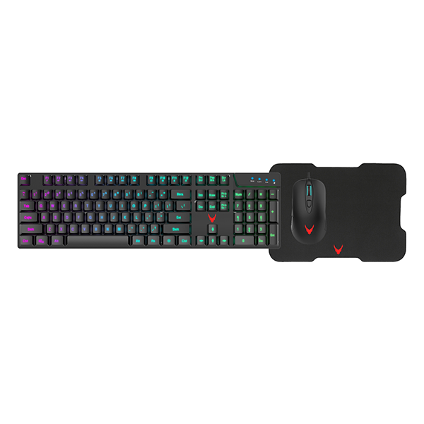 Gejming set miš tastatura podloga VSETKMP01 VARR Omega 3250