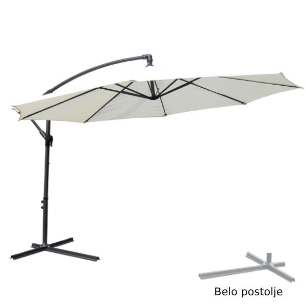 Baštenski suncobran 3 m sa zglobom Parasol 24-SA0115