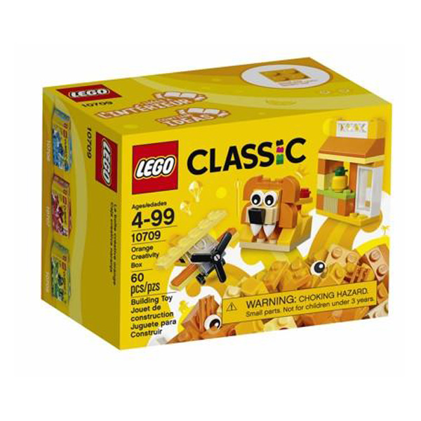 Lego Classic Orange Creativity Box  LE10709