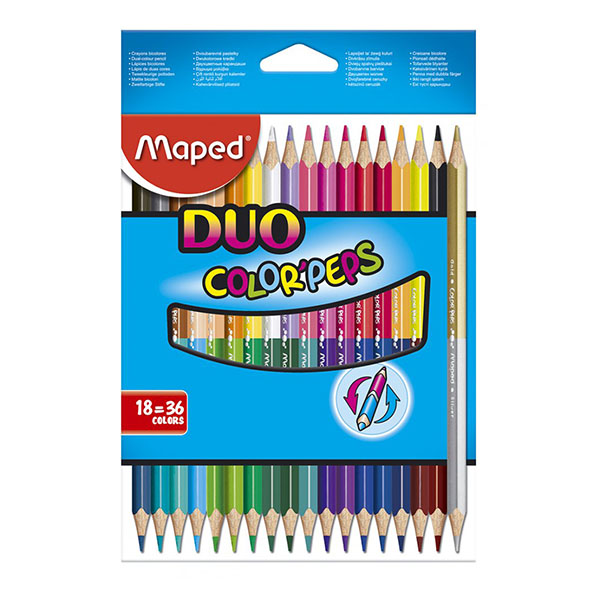 Drvene bojice Maped Color Peps Duo M829601