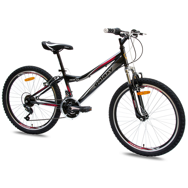 Dečiji bicikl FOSTER 4.0 24 inča/18 crna/ciklama 650105