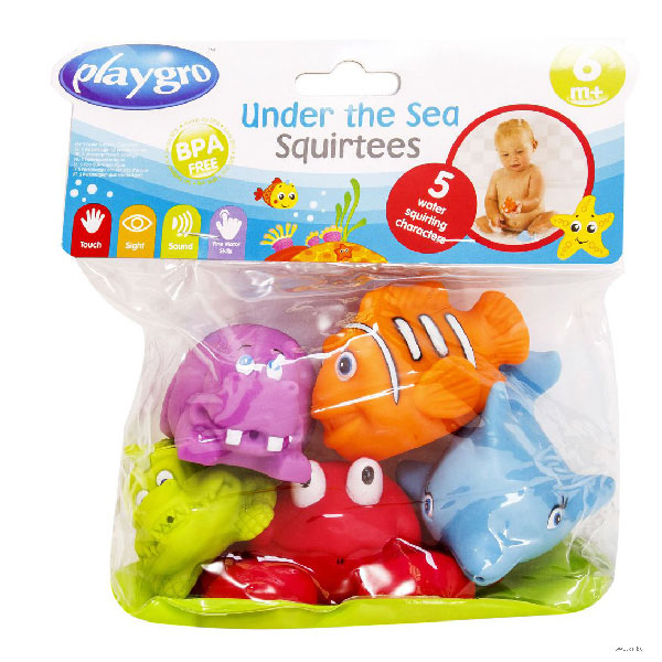 Igračke za bebe Prskalica Morska družina 0184967 Playgro 21260