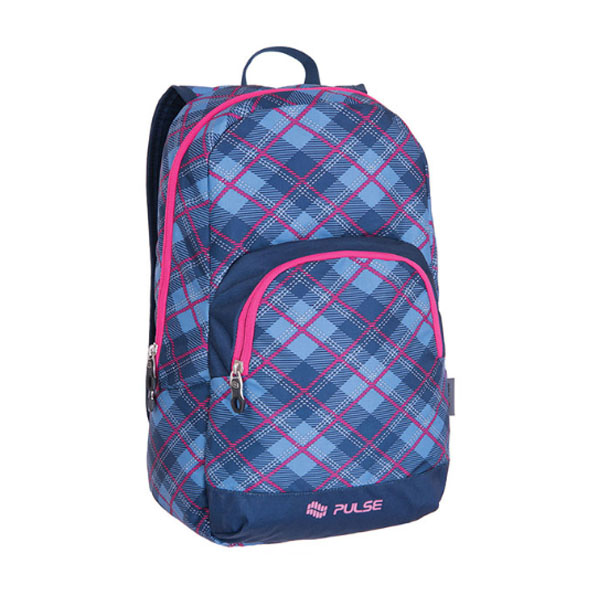 Školski ranac Solo Pink Plaid Pulse 121217