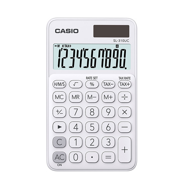 Kalkulator džepni SL 310 beli Casio CasSL310WE
