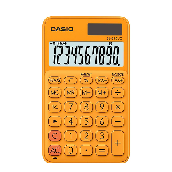 Kalkulator džepni SL 310 oranž Casio CasSL310RG