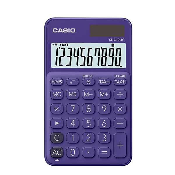 Kalkulator džepni SL 310 violet Casio CasSL310PL