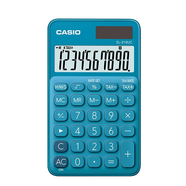 Kalkulator džepni SL 310 plavi Casio CasSL310BU