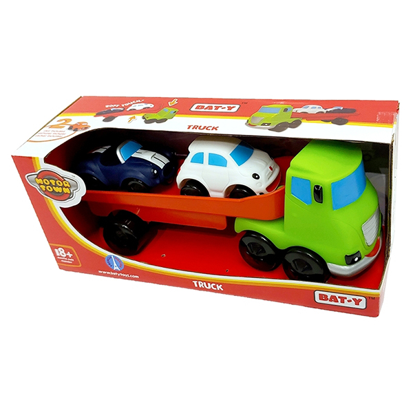 Igračke za bebe kamion sa dva auta Motor Town 45022