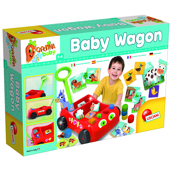 Edukativna igra Vozilo Baby Wagon Carotina Lisciani 35481