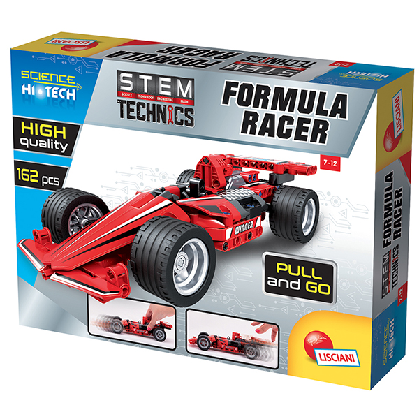 Edukativna igračka Hi-tech Formula Racer konstruktor Lisciani 45528