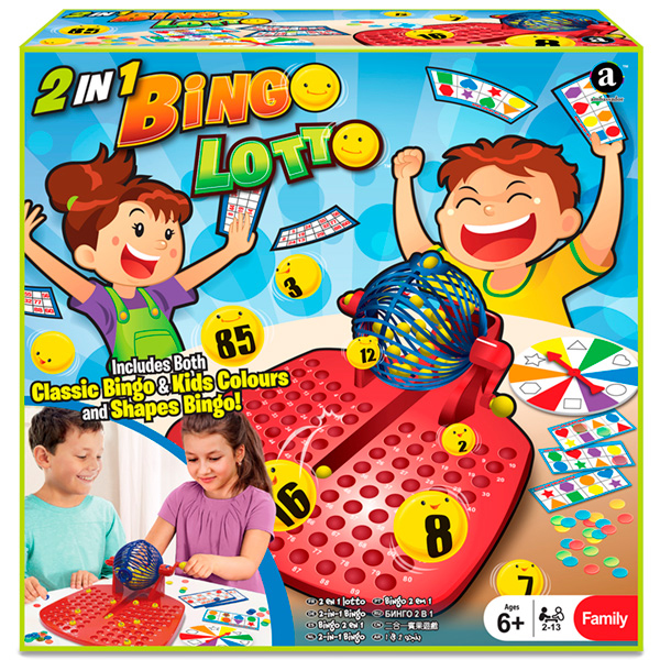 Društvena igra 2u1 Bingo i Loto Ambasador 23431
