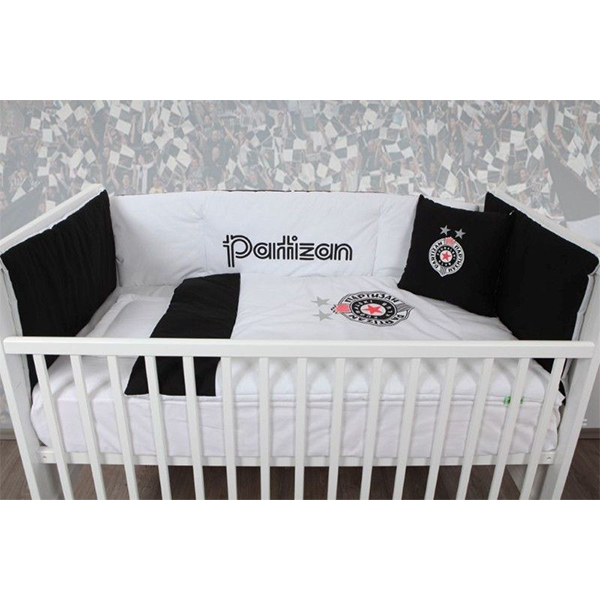 Posteljina za bebe 7 delova Partizan 822