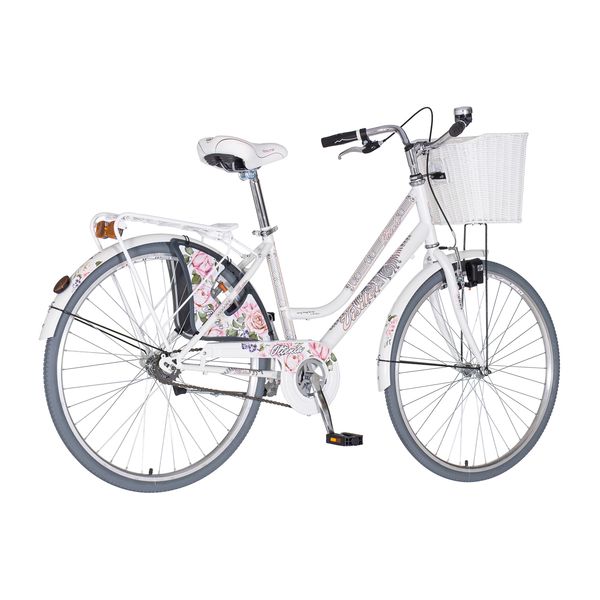 Ženski bicikl Oltenia 26X1.3/8 17 inča belo sivo roze Visitor FAM2612F 1260183