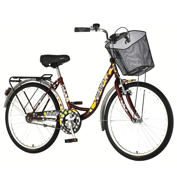 Ženski bicikl Lowland 24/15 inča crveno žuti Visitor LOW241F 1242000