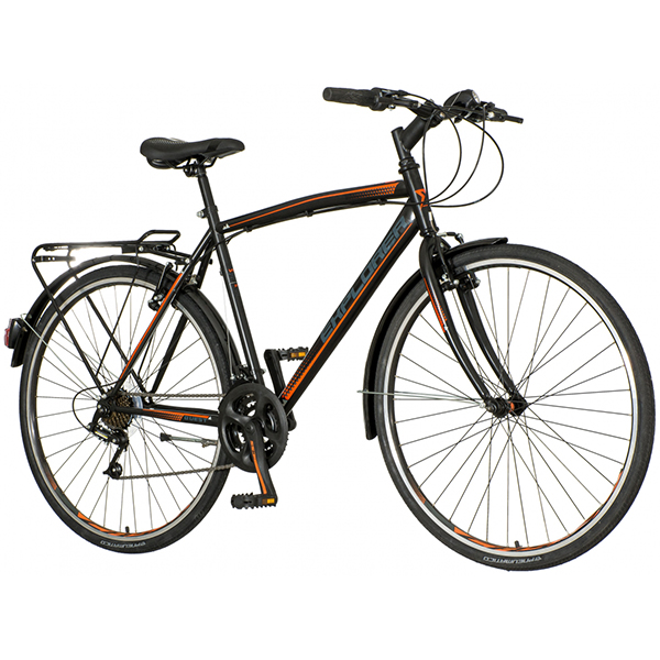 Muški bicikl Quest 28/21 inča crno narandžasto sivi Explorer QES282S 1281039