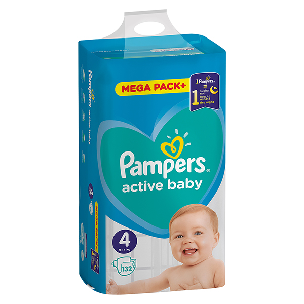 Pelene za bebe active baby mega box 4 maxi Pampers 4378