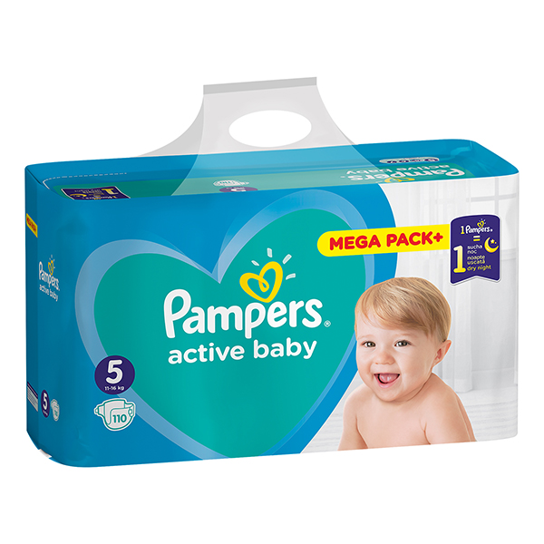 Pelene za bebe active baby mb 5 junior Pampers 4380