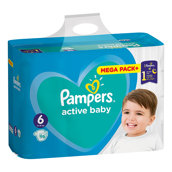 Pelene za bebe active baby mb 6 large Pampers 4381