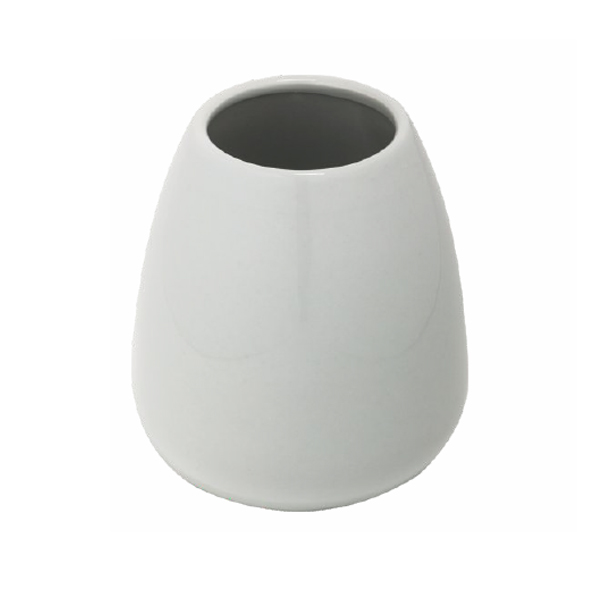 Čaša za četkice porcelan bela Gilda Metaform 103B35504